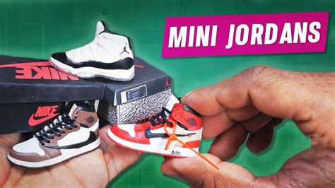 miniature jordan shoes